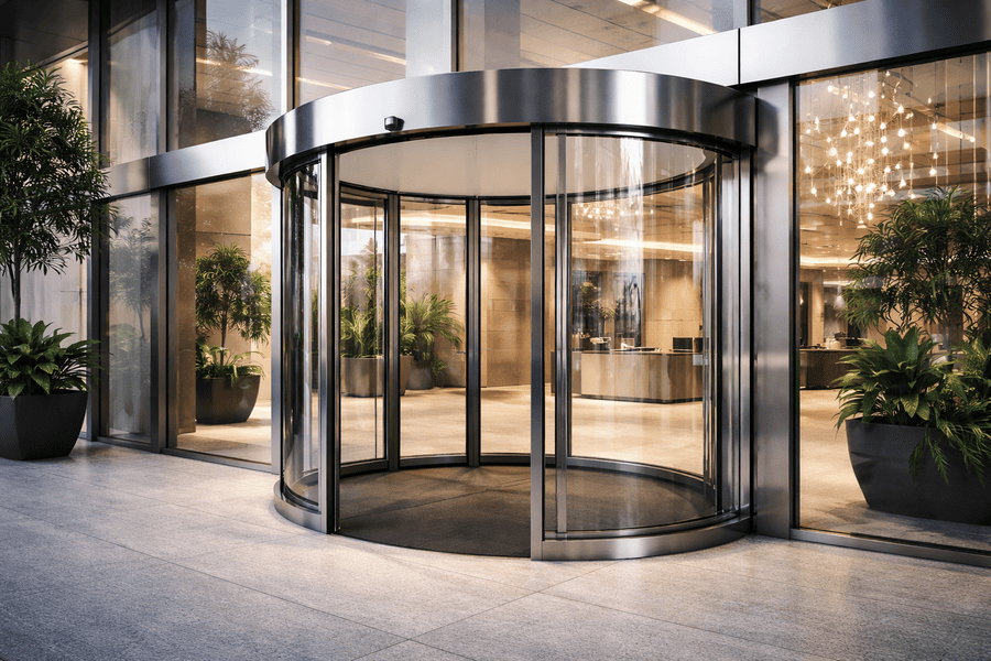 Revolving Doors: Efficiency and Elegance Combined