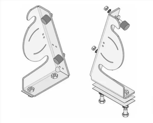 BL 229 STD - ABUTMENT ASSEMBLY SOLUTIONS 1 & 2 (LONG VERSION)