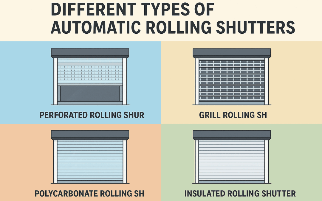 Different Types of Automatic Rolling Shutters