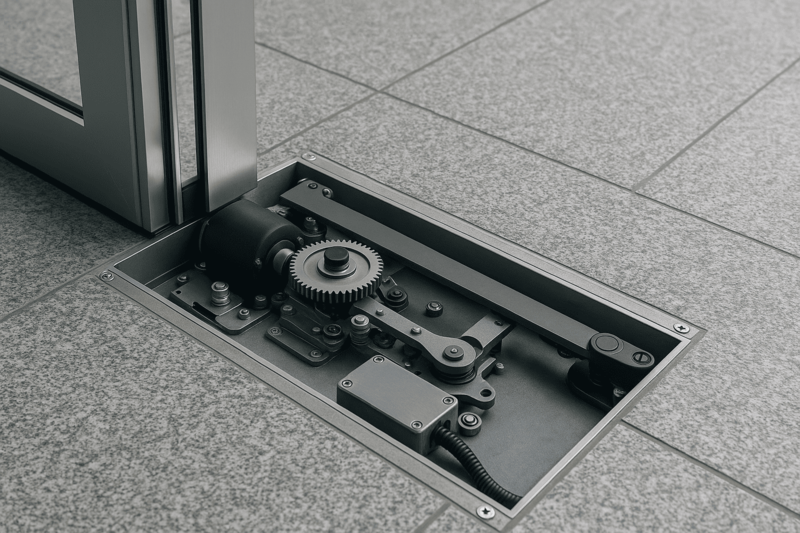 The Hidden Power Behind Automatic Doors: Underfloor Drives