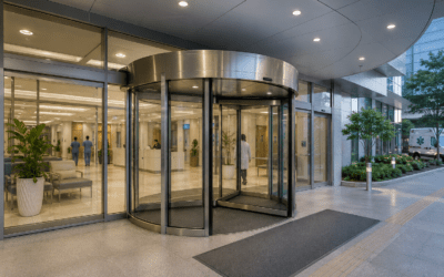 5 Smart Hospital Entrance Solutions in UAE: Automatic Doors, Speed Gates & Touchless Access